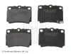 Bremsbelagsatz, Scheibenbremse Hinterachse BLUE PRINT ADC44248