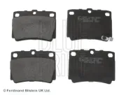 Bremsbelagsatz, Scheibenbremse Hinterachse BLUE PRINT ADC44248