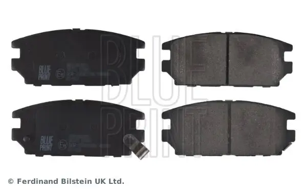 Bremsbelagsatz, Scheibenbremse Hinterachse BLUE PRINT ADC44255