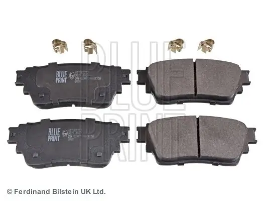 Bremsbelagsatz, Scheibenbremse Hinterachse BLUE PRINT ADC44290