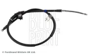 Seilzug, Feststellbremse hinten links BLUE PRINT ADC446111