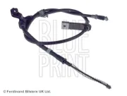 Seilzug, Feststellbremse hinten links BLUE PRINT ADC446113