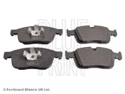 Bremsbelagsatz, Scheibenbremse Vorderachse BLUE PRINT ADF124209