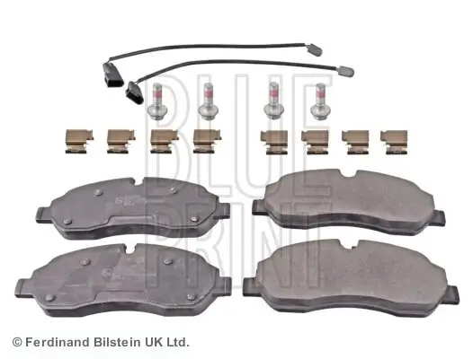 Bremsbelagsatz, Scheibenbremse Vorderachse BLUE PRINT ADF124211 Bild Bremsbelagsatz, Scheibenbremse Vorderachse BLUE PRINT ADF124211