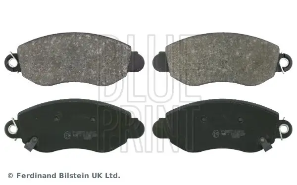 Bremsbelagsatz, Scheibenbremse Vorderachse BLUE PRINT ADF124214