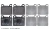 Bremsbelagsatz, Scheibenbremse Hinterachse BLUE PRINT ADF124228