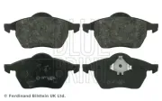 Bremsbelagsatz, Scheibenbremse Vorderachse BLUE PRINT ADF124235