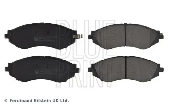 Bremsbelagsatz, Scheibenbremse Vorderachse BLUE PRINT ADG04207 Bild Bremsbelagsatz, Scheibenbremse Vorderachse BLUE PRINT ADG04207