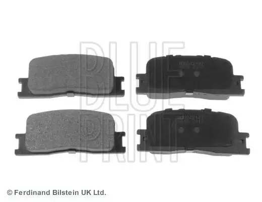 Bremsbelagsatz, Scheibenbremse Hinterachse BLUE PRINT ADG042147