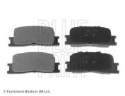 Bremsbelagsatz, Scheibenbremse Hinterachse BLUE PRINT ADG042147