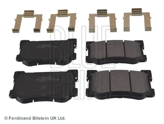 Bremsbelagsatz, Scheibenbremse Vorderachse BLUE PRINT ADG042155