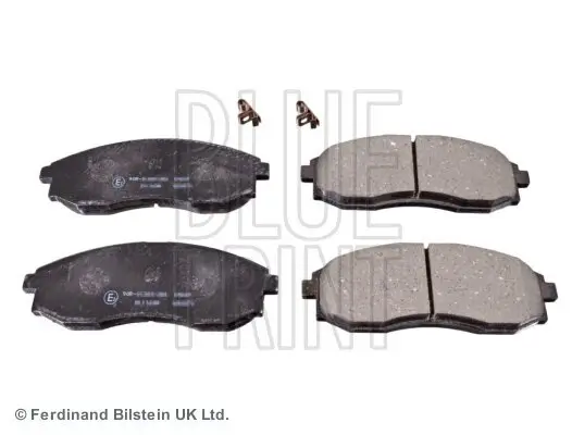 Bremsbelagsatz, Scheibenbremse Vorderachse BLUE PRINT ADG04273 Bild Bremsbelagsatz, Scheibenbremse Vorderachse BLUE PRINT ADG04273