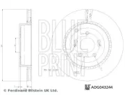 Bremsscheibe Hinterachse BLUE PRINT ADG043244
