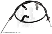 Seilzug, Feststellbremse hinten links BLUE PRINT ADG046152