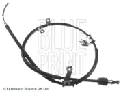 Seilzug, Feststellbremse hinten links BLUE PRINT ADG046206