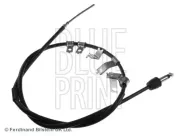 Seilzug, Feststellbremse hinten rechts BLUE PRINT ADG046209