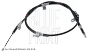 Seilzug, Feststellbremse hinten links BLUE PRINT ADG046252