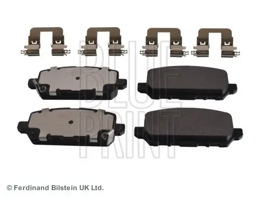 Bremsbelagsatz, Scheibenbremse Hinterachse BLUE PRINT ADH24299 Bild Bremsbelagsatz, Scheibenbremse Hinterachse BLUE PRINT ADH24299