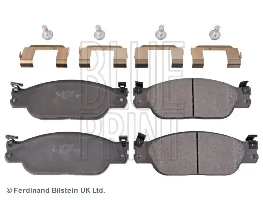 Bremsbelagsatz, Scheibenbremse Vorderachse BLUE PRINT ADJ134238