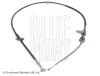 Seilzug, Feststellbremse hinten rechts BLUE PRINT ADK84658