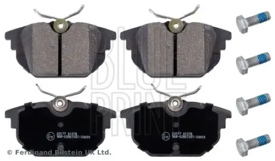 Bremsbelagsatz, Scheibenbremse Hinterachse BLUE PRINT ADL144231 Bild Bremsbelagsatz, Scheibenbremse Hinterachse BLUE PRINT ADL144231