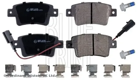 Bremsbelagsatz, Scheibenbremse Hinterachse BLUE PRINT ADL144237 Bild Bremsbelagsatz, Scheibenbremse Hinterachse BLUE PRINT ADL144237