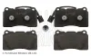 Bremsbelagsatz, Scheibenbremse Vorderachse BLUE PRINT ADL144246