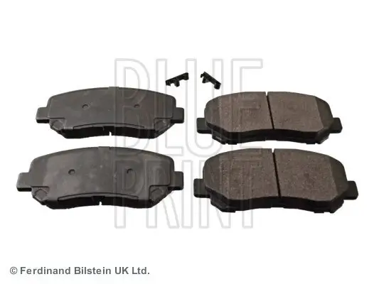 Bremsbelagsatz, Scheibenbremse Vorderachse BLUE PRINT ADM542113
