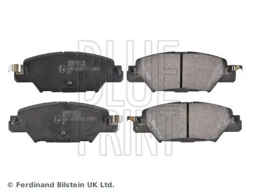 Bremsbelagsatz, Scheibenbremse Hinterachse BLUE PRINT ADM542114