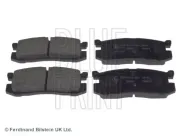 Bremsbelagsatz, Scheibenbremse Hinterachse BLUE PRINT ADM54223