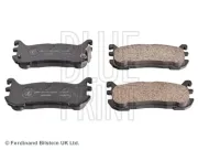 Bremsbelagsatz, Scheibenbremse Hinterachse BLUE PRINT ADM54254