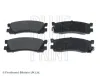 Bremsbelagsatz, Scheibenbremse Hinterachse BLUE PRINT ADM54262