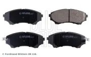 Bremsbelagsatz, Scheibenbremse Vorderachse BLUE PRINT ADM54286