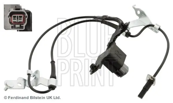 Sensor, Raddrehzahl Vorderachse rechts BLUE PRINT ADM57122