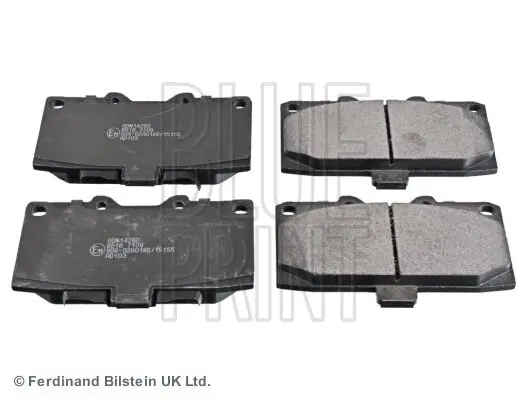 Bremsbelagsatz, Scheibenbremse BLUE PRINT ADN14280