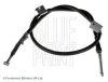 Seilzug, Feststellbremse hinten links BLUE PRINT ADN146267