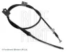 Seilzug, Feststellbremse hinten links BLUE PRINT ADN146301