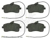 Bremsbelagsatz, Scheibenbremse Vorderachse BLUE PRINT ADP154235