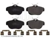Bremsbelagsatz, Scheibenbremse Hinterachse BLUE PRINT ADP154250