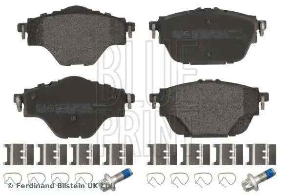 Bremsbelagsatz, Scheibenbremse Hinterachse BLUE PRINT ADP154252