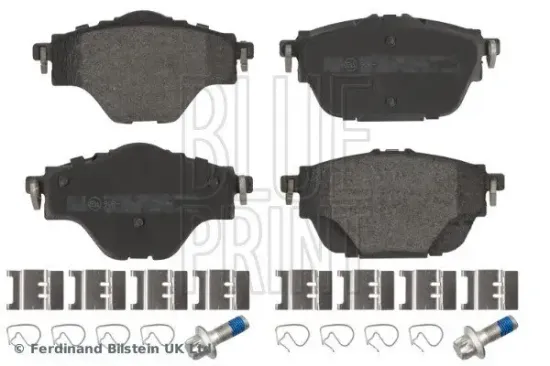 Bremsbelagsatz, Scheibenbremse Hinterachse BLUE PRINT ADP154252 Bild Bremsbelagsatz, Scheibenbremse Hinterachse BLUE PRINT ADP154252