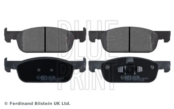 Bremsbelagsatz, Scheibenbremse Vorderachse BLUE PRINT ADR164219