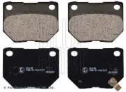 Bremsbelagsatz, Scheibenbremse Hinterachse BLUE PRINT ADS74227