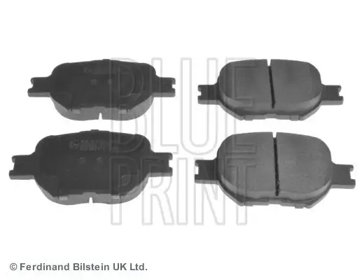 Bremsbelagsatz, Scheibenbremse Vorderachse BLUE PRINT ADT342112