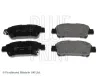 Bremsbelagsatz, Scheibenbremse Hinterachse BLUE PRINT ADT342119