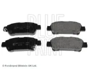 Bremsbelagsatz, Scheibenbremse Hinterachse BLUE PRINT ADT342119