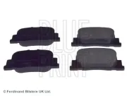 Bremsbelagsatz, Scheibenbremse Hinterachse BLUE PRINT ADT342121