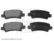 Bremsbelagsatz, Scheibenbremse Hinterachse BLUE PRINT ADT342131