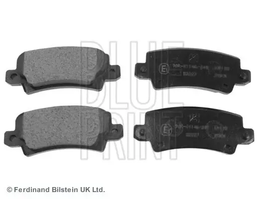 Bremsbelagsatz, Scheibenbremse Hinterachse BLUE PRINT ADT342131 Bild Bremsbelagsatz, Scheibenbremse Hinterachse BLUE PRINT ADT342131