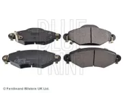 Bremsbelagsatz, Scheibenbremse Vorderachse BLUE PRINT ADT342139